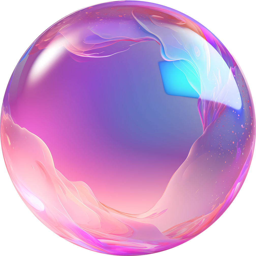 3D Holographic Gradient Sphere